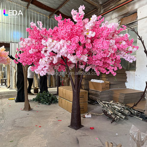 Nouvel Arrivage LEDA : Grand Arbre Artificiel de Fleurs de Cerisier pour Extérieur, Centre de Table de Mariage, Décoration d'Événements - Product Image 5