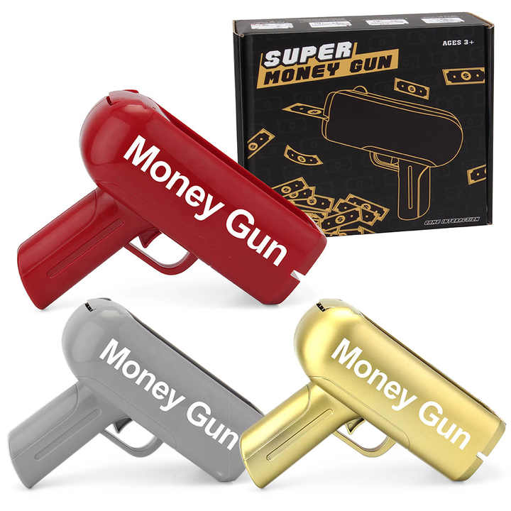 Игрушечный пистолет BGL Money Make Money Rain Dinero, игрушечный пистолет, спрей, золотые деньги, игрушечный пистолет для вечеринки