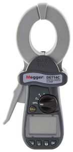 Megger Meg Ger Det14c Digital <b>Clamp</b>-on Ground Resistance Tester with Onboard Memory Measuring & Analysing Instruments - Product Image 3