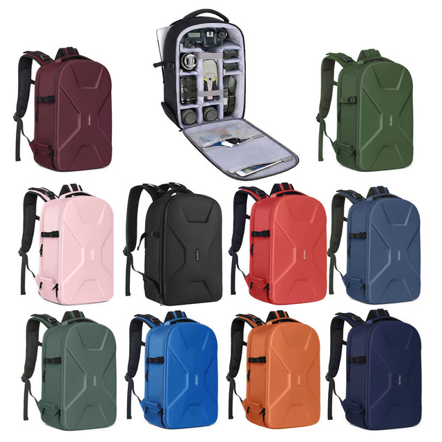 Outdoor Camera Backpack Video Digital Shoulder Camera Bag Waterproof Photo Knapsack Case DSLR for Canon Nikon Sony Olympus Fuji