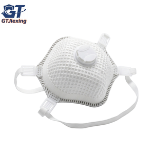 Mascarilla Respiratoria FFP3 en Forma de Copa con Válvula de Exhalación, Banda para la Cabeza Ajustable en 4 Puntos, Antipolvo, Mascarilla Protectora Industrial - Product Image 3