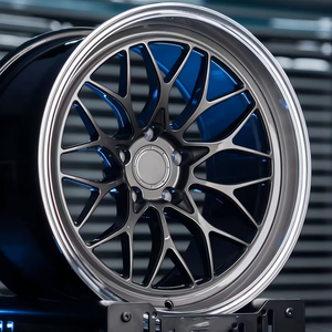 Jantes de voiture de tourisme en alliage forgé, finition chromée, design maillé, haute performance, luxe, course, personnalisées, S4 RS5 Mercedes-B C63 E53 - Product Image 5