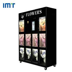 Venta Directa de Fábrica, Máquina Expendedora de Flores Grandes con Pantalla Táctil, Máquina Expendedora Inteligente de Flores Frescas para Ramos de Flores - Product Image 3