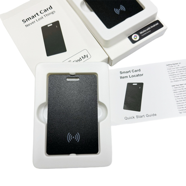Wallet GPS Tracking Card Wireless Charging Smart GPS Tracker Locator IOS Compatible