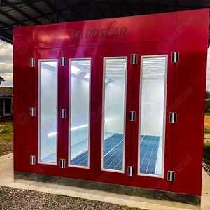 BOSCAR Luxe 26ft*14ft*9ft Diesel Verwarmde Spuitcabine voor Autoreparatie, Lakwerk en Drooging - Product Image 5