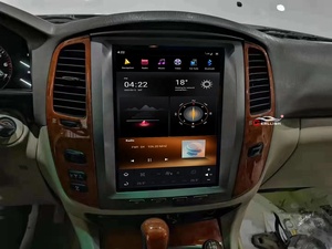 Ecran Android Tesla Lecteur <span class=keywords><strong>autoradio</strong></span> pour Lexus LX470 Pour Toyota Land Cruiser LC100 J100 2002 <span class=keywords><strong>GPS</strong></span> Navigation Vidéo Multimédia - Product Image 3