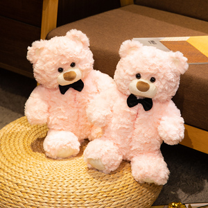 En gros, Chaussons en peluche d'hiver chauds et mignons, style <span class=keywords><strong>petit</strong></span> ours et <span class=keywords><strong>chien</strong></span>, pour la maison, type claquettes - Product Image 3