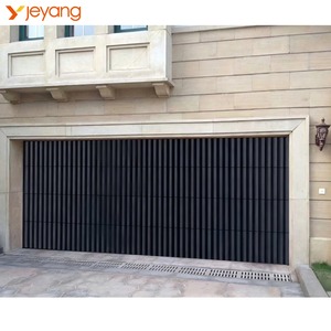 <span class=keywords><strong>Porte</strong></span> <span class=keywords><strong>de</strong></span> <span class=keywords><strong>garage</strong></span> <span class=keywords><strong>sectionnelle</strong></span> en aluminium à finition bois grainé personnalisée <span class=keywords><strong>pour</strong></span> villa et maison - Product Image 3