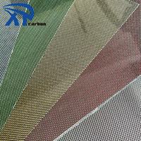 3K Metallische Kohlefaser-Twill/Glattgewebe Hochfeste Platten für Zubehörteile