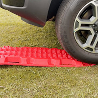 Barres de traction antidérapantes 10T robustes avec base de levage intégrée en PP haute résistance, installation facile pour sable, boue, neige et tout-terrain