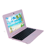 Netbook pas cher 10,1 pouces, résolution 1024*600, écran LCD, processeur quadricœur S500, Android 5.1, ordinateur portable 1 Go de RAM + 8 Go de ROM