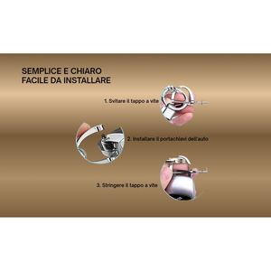 Llavero de Cuero con Mosquetón de Acero Inoxidable, Destapador de Botellas y Juego de Mini Destornilladores - Product Image 2