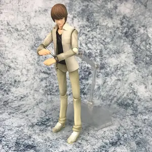 Figurine d'action Anime <span class=keywords><strong>Death</strong></span> <span class=keywords><strong>Note</strong></span>-Figutto Figma PVC Modèle de Yagami Light Cadeau parfait pour les collectionneurs État neuf - Product Image 4