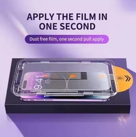 Kit d'installation facile Magic Box – Verre trempé transparent pour iPhone 18 Pro Max 17 Pro – Boîte d'application facile pour iPhone 17 Pro Max