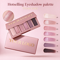 Palette de fards à paupières waterproof scintillants et mats de votre marque – Maquillage naturel longue tenue, pigmenté, végétalien, marque privée