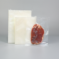 Pochette/sac transparent à cornue Sac d'emballage sous vide à haute température et film SANS BPA