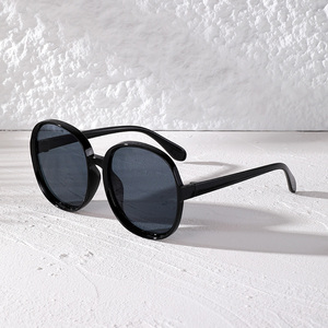 UV400 Round <b>Oversized</b> <b>Sunglasses</b> Driving Fashion Unisex Sun Glasses Street Style Trendy Daily - Product Image 1