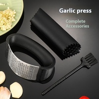 Gehaktmolen Hakkende Knoflooktool Roestvrij Staal Knoflookpers Crusher Handmatige Knoflook Fruit Groente Gereedschap Keuken Gadget Accessoires