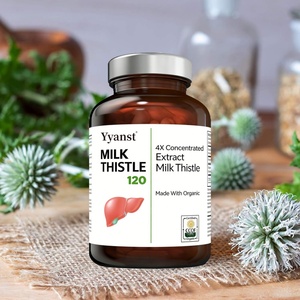 Cápsulas de Cardo Mariano Orgánico para el Apoyo y Reparación del Hígado de Marca Privada, Mejoran la Calidad del Sueño - Product Image 4