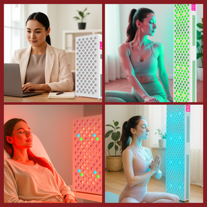 Dispositivo di Trattamento Fisico Redfy di Grado Medicale con 9 Modalità, Macchina <span class=keywords><strong>PDT</strong></span> Facciale a LED, Pannello per Terapia a Luce Rossa e Infrarossi per Tutto il Corpo - Product Image 3