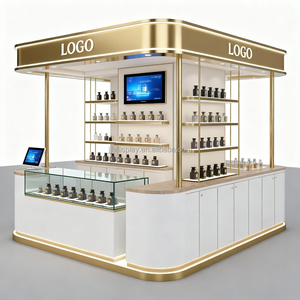 Espositore per Cosmetici, Scaffale per Profumeria, Vetrina Espositiva, Attrezzatura Decorativa per Negozi di Bellezza - Product Image 6