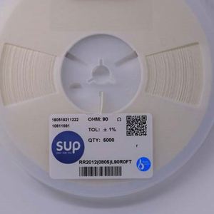 Whole Sale RR2012 0805L90R0FT 0805 2012 <b>Resistors</b> Chip <b>Resistors</b> SMD <b>Resistors</b> 90ohm 1% 1/8W Thick Film <b>Resistor</b> - Product Image 1