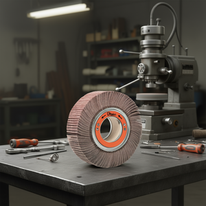 Disco Abrasivo de Tela Corundum Ttake 165x50x54 mm Grano 320 con Orificio para Pulir y Desbastar - Product Image 3