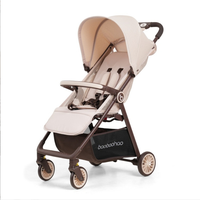 Porte-bébé avec siège de hanche ultra léger, poussette légère pour bébé, idéale pour les voyages en avion, poussette légère pour bébé, possibilité de s'asseoir et de se coucher