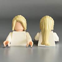 Petits blocs de construction pour cheveux de filles, pièces MOC, pièces détachées DIY, accessoires, jouets à assembler