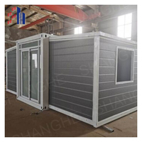 Maison conteneur pliable SH en aluminium, extensible, avec kit gratuit, pour installation facile, économique en Australie