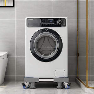 Base para Lavadora con Ruedas con Rodillo Elevador, Soporte para Lavadora con Ruedas, Soporte para Refrigerador Móvil Ajustable - Product Image 1