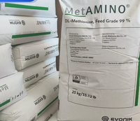 Méthionine de qualité alimentaire, améliorant nutritionnel pour le bétail, la volaille et l'aquaculture
