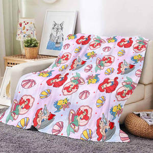 Manta de Felpa Personalizada para Bebés Niñas, Diseño de Princesa a la Moda, Manta de Franela para Dormitorio y Viajes - Product Image 4