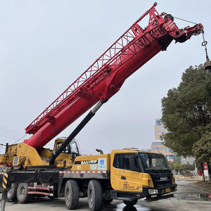 Grue de camion d'occasion de 80 tonnes de Chine avec 6 flèches, moteur, boîte de vitesses et pompe - Product Image 1