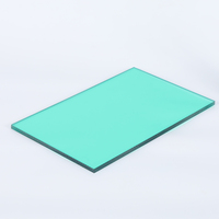 Plaques en polycarbonate solide industriel Flexional de 3 mm à 6 mm, panneaux plats en PC pour auvents et abris de pluie