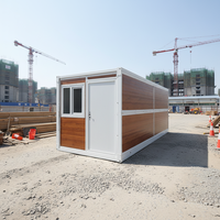 Maison Conteneur Pliable 40 pieds en Acier Durable Préfabriquée Portable pour Habitation Rapide à Monter