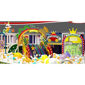 Parque de Juegos Infantil Personalizado con Tobogán, Piscina de Pelotas, Parque de Atracciones Interior de 100-300 m², Instalaciones de Entretenimiento - Product Image 3