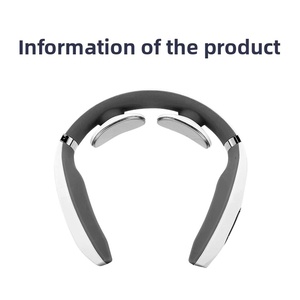 Masajeador Eléctrico Inteligente OEM ODM para Cuello y Vértebras Cervicales, Compresa Caliente por Pulsos, Diseño Plegable con Bluetooth para Relajación Muscular Diaria - Product Image 5