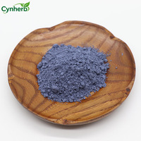 Poudre de fleur de pois papillon en gros, qualité alimentaire, couleur bleue, soluble dans l'eau, pour boissons et pâtisseries, pour usines