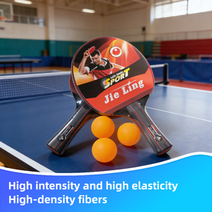 <span class=keywords><strong>Racchetta</strong></span> da <span class=keywords><strong>Ping</strong></span> <span class=keywords><strong>Pong</strong></span> Jieling 2221 in Legno di Pioppo a 5 Strati - Impugnatura Penhold/Orizzontale/Dritta 156x150mm 200g Nera - Product Image 2