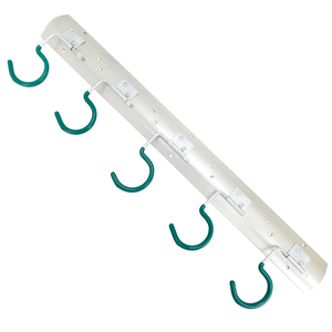 G009 500*50mm kẽm mạ A3 thép treo tường móc vườn công cụ tổ chức chổi và lau móc nhà để xe công cụ Móc áo chủ - Product Image 2