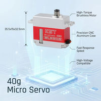Moteur Servo DC Brushless KST BLS505 Programmable à Démarrage Progressif 7kg.cm 8.4V pour Structures d'Essai Personnalisées