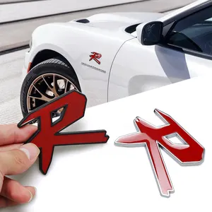 Оптовая продажа, 3D металлические автомобильные наклейки, значок, наклейка на кузов Honda Mugen Type R Turbo Js, эмблемы, бирка для багажника, спортивный автомобиль, модифицированный логотип