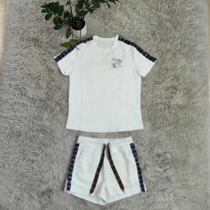 2025 Summer Women Embossed Print Casual <b>Shorts</b> <b>Set</b> <b>Designer</b> Luxury <b>t</b> <b>Shirt</b> <b>and</b> Biker <b>Shorts</b> <b>Set</b> <b>Short</b> Sleeve 2 Piece Outfits <b>Set</b> - Product Image 6