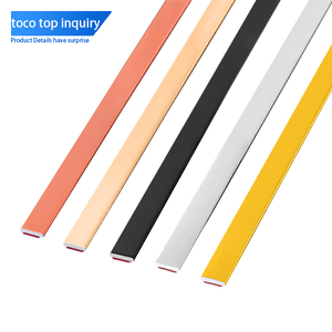 Garniture <span class=keywords><strong>de</strong></span> bande décorative en <span class=keywords><strong>PVC</strong></span> pour profil <span class=keywords><strong>de</strong></span> bordure adhésif <span class=keywords><strong>de</strong></span> mur <span class=keywords><strong>de</strong></span> meubles - Product Image 1