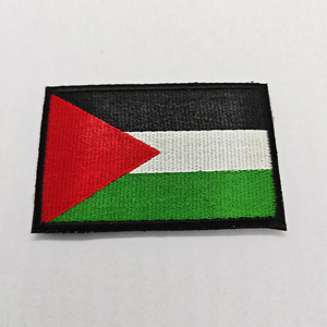Miễn phí palestin cờ vá palestin thêu vải PVC Silicone các bản vá lỗi - Product Image 4