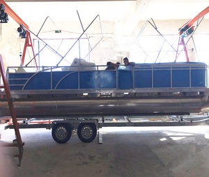 30ft <span class=keywords><strong>bateau</strong></span> ponton en aluminium à vendre CE Approuvé - Product Image 3
