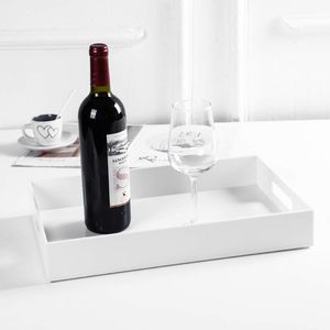 Vente en gros Logo personnalisé Grand plateau de service antidérapant rond en plastique pour boissons alimentaires et bières avec poignées pour brasserie Fax - Product Image 6