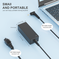 Chargeur pour ordinateur portable 30W, connecteur DC 4.0x1.7mm, adaptateur universel de remplacement pour HP