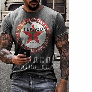 T-Shirt Moderna da Uomo, Stampa Digitale Alla Moda, Abbigliamento Streetwear, Vendita Diretta dalla Fabbrica - Product Image 3